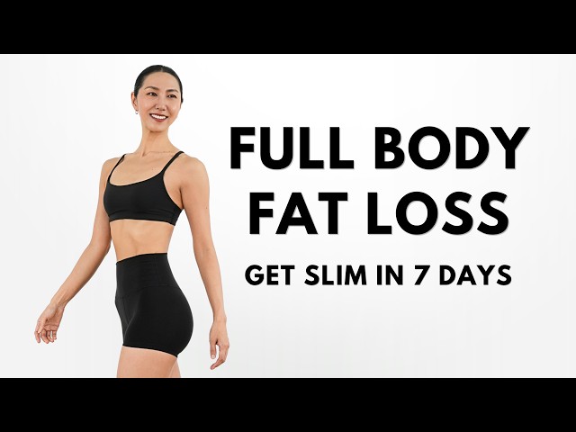 Burn Full Body Fat in 7 Days 🔥 40 Min Standing Workout | No Jumping