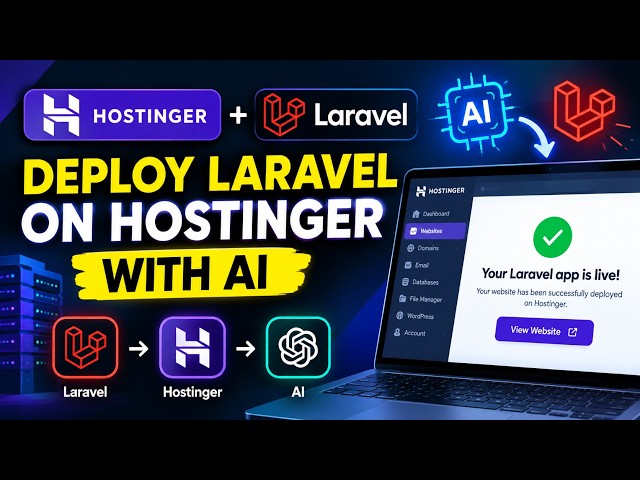 Deploy Laravel Project on Hostinger using AI Easily
