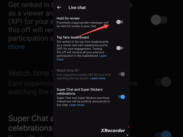 How to turn on live chat before live stream #short #livestream #youtubelive