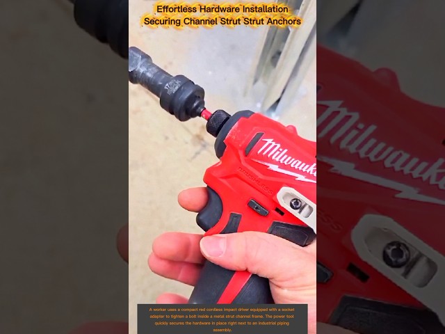Fasten Strut Anchors Effortlessly with this Milwaukee M12 Hack