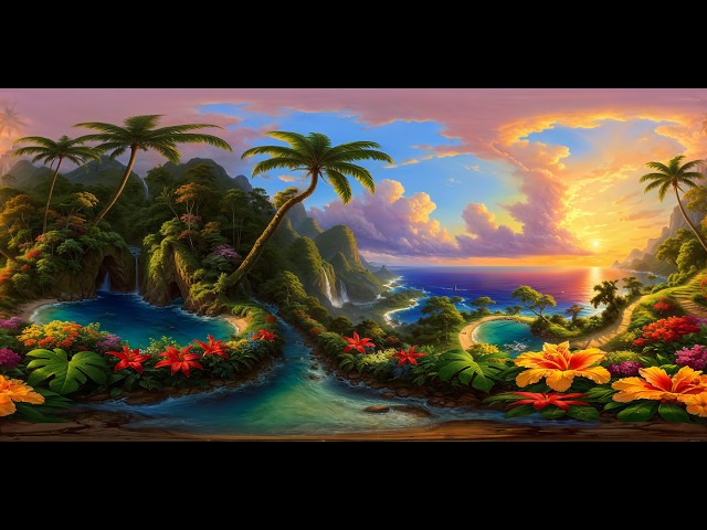 Mysterious Tropical Jungle Tour [VR 360º Immersive World]
