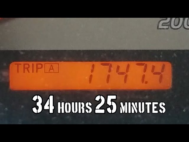 34 hours to Denver