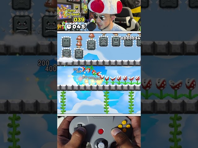 Platform parkour for YA BOY!! #supermariomaker2 #mariomaker2
