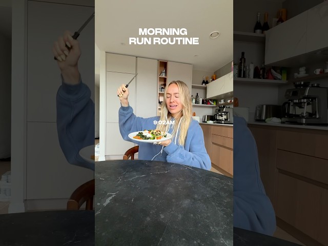 MORNING RUN ROUTINE 🤘 #running #run #runner