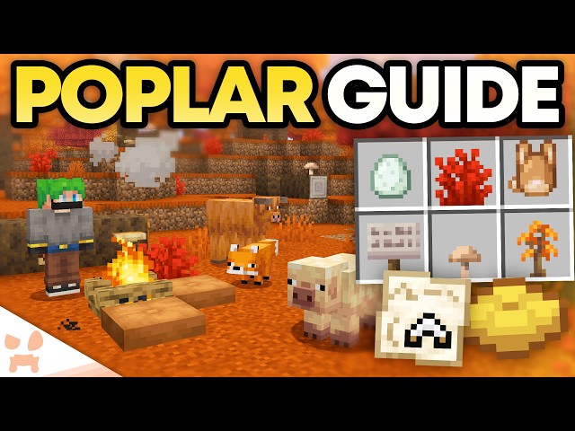 EVERYTHING ABOUT THE DAPPLED FOREST IN THE NEW MINECRAFT UPDATE! (New Plants, Campsites, + More)