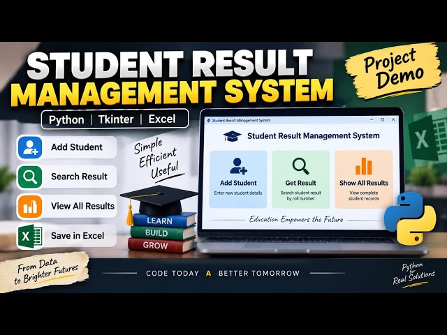 PYTHON PROJECT ON STUDENT MANAGEMENT SYSTEM