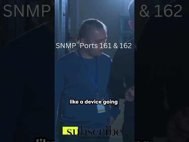 SNMP on two Ports 161 & 162  Simple Network Management Protocol (SNMP) SNMP   Explained