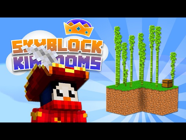 Minecraft's FIRST Skyblock SMP! ~ Skyblock Kingdoms