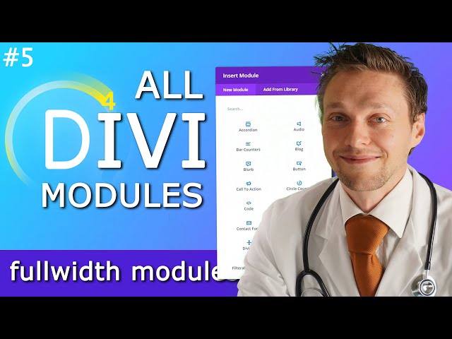 All Divi Modules Overview incl. CSS Tricks - Part 5