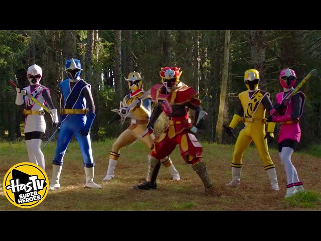 Power Rangers: Super Ninja Steel⚡ Caught Red Handed 🟡 HasTV Superheroes