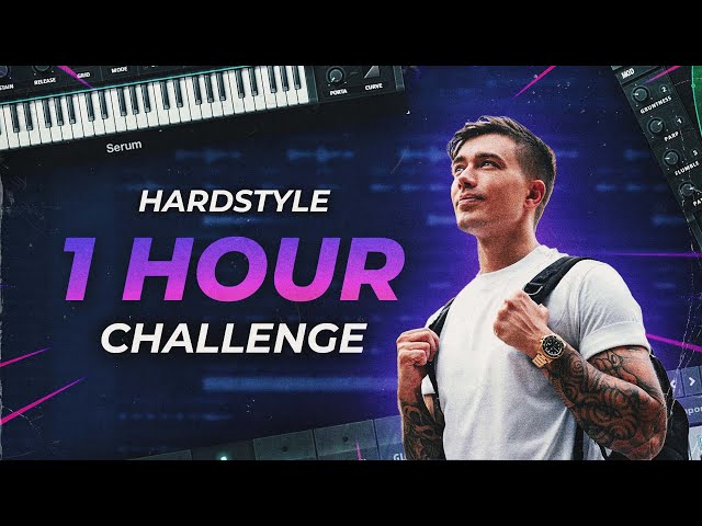 1 HOUR TRACK CHALLENGE! - Hardstyle From Scratch | FREE FLP | OPS Challenges