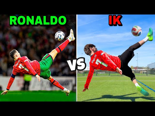 Hoe Moeilijk Zijn De Beste RONALDO Goals Ooit? *Onmogelijk*