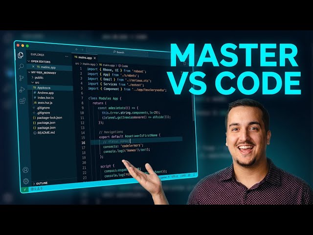 Andrew Shows His Best VS Code Tricks