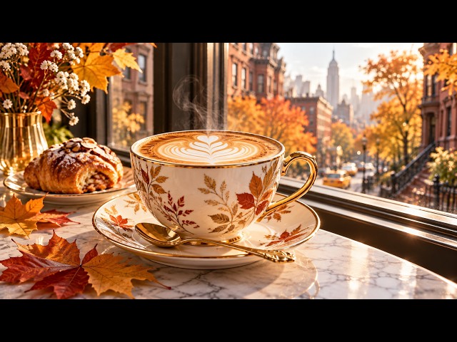 Autumn Jazz 🍂 Relaxing Instrumental Jazz Music for Coffee, Work & Study | Cozy Jazz #8