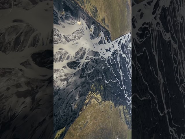 UNREAL Glacial Rivers : Iceland (Shot on DJI Mini 3 Pro) #iceland #dji #drone