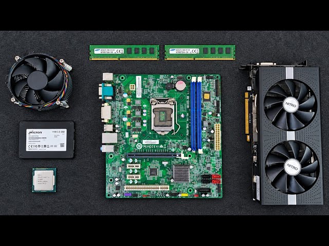 I7 4770 + RX 570 8GB Low Budget Build Gaming PC