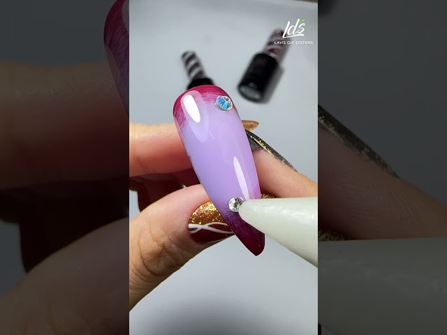 Fall 2023 Nail Design with Nail Charm | Classy Nail Art Tutorial