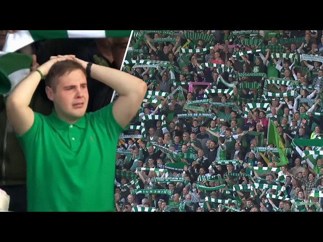 Tears! Hibs Fans Sing Sunshine on Leith after winning the Scottish Cup | Hibernian 3-2 Rangers 2016