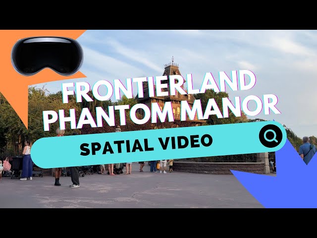 Phantom Manor Disneyland Paris Frontierland Ambience Spatial Video
