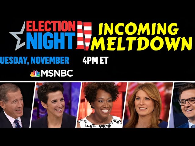 MSNBC 2024 Election Night - Highlights - This Is Priceless!