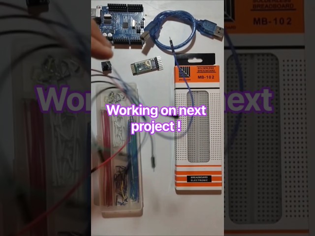 Glance of work at my work desk next #arduino project is cooking 🥡