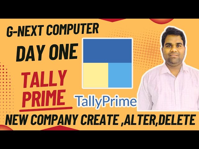 New company create and Alter  company or Delete Company in Tally Prime #tallyprime #viral #tranding 