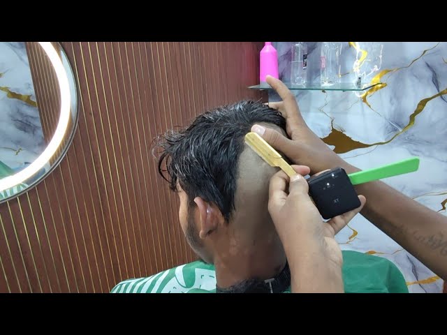 🔥 Indian Barber ASMR | Clean Fade Haircut & Satisfying Razor Sounds ✂️