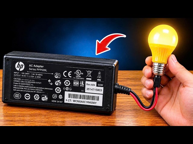 Millions of People Don't Know This Secret! Don't Throw Away Your Old Laptop Charger!