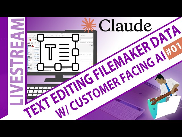 Text Editing FileMaker Data with Customer Facing AI