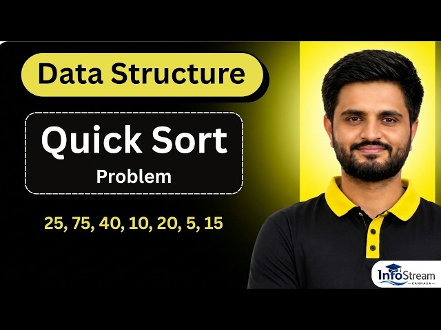 Quick sort | Data structures & Algorithms| All universities