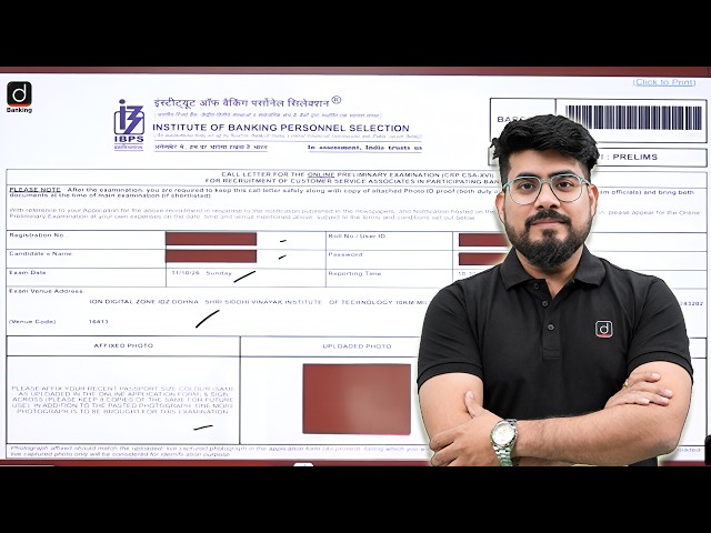 IBPS Clerk Admit Card 2026 | Important Documents for IBPS Clerk Exam | IBPS Clerk Documents Required