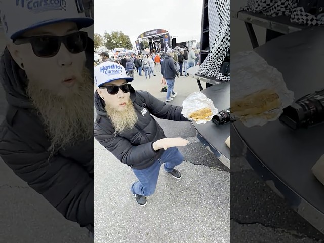 The Famous Martinsville Hotdog #NASCAR