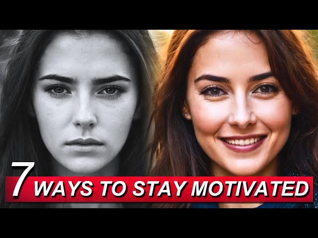 7 Ways to Stay Motivated When Feeling Stuck, Unmotivated and Lazy | Boost Productivity