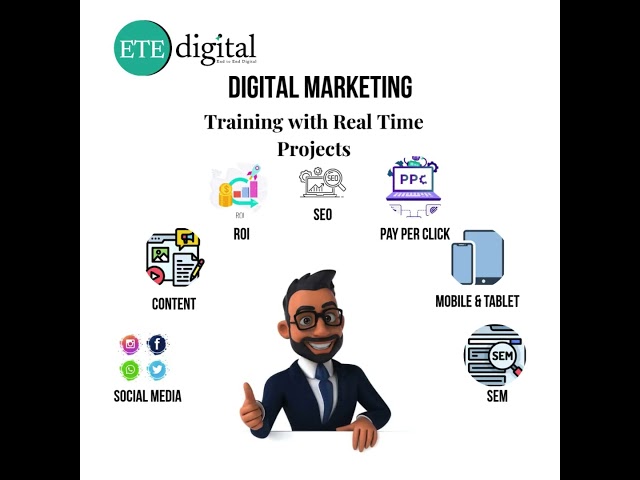 Digital Marketing Training with Real-Time ProjectsGet hands-on experience.