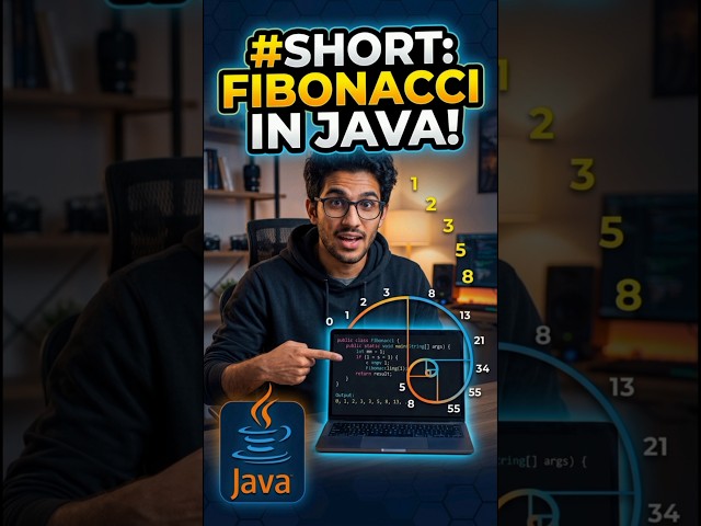 Fibonacci Series Program in Java | #fibonacci #java #fibonaccisequence