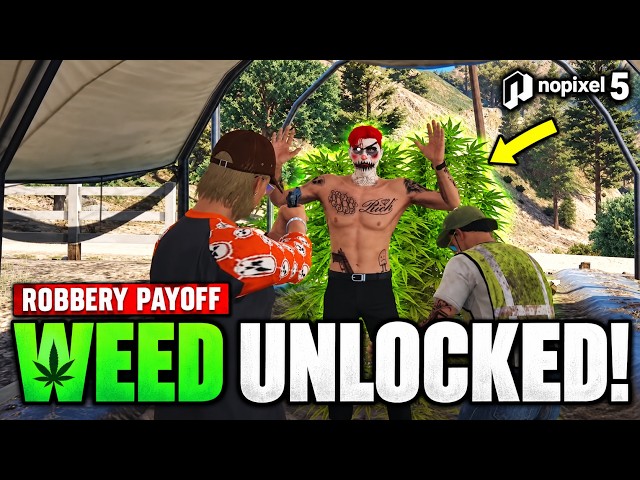 Lang Buddha Unlocks Weed After Finding a Clown’s Grow Operation | NoPixel 5 | GTA RP