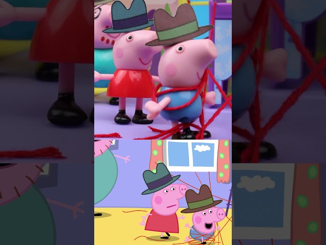Toy VS Tales: Agents and Spies! #PeppaPig #Shorts