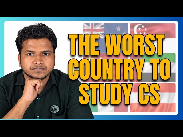 Top 5 ABSOLUTE WORST Countries to Study Computer Science in 2027 🚫