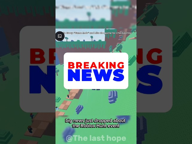 Breaking news...#roblox #relatable #robloxrant #shorts