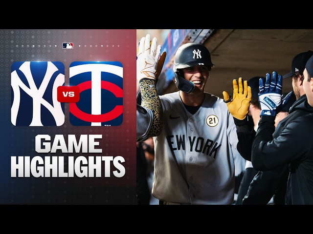 Yankees vs. Twins Game Highlights (9/15/26) | MLB Highlights