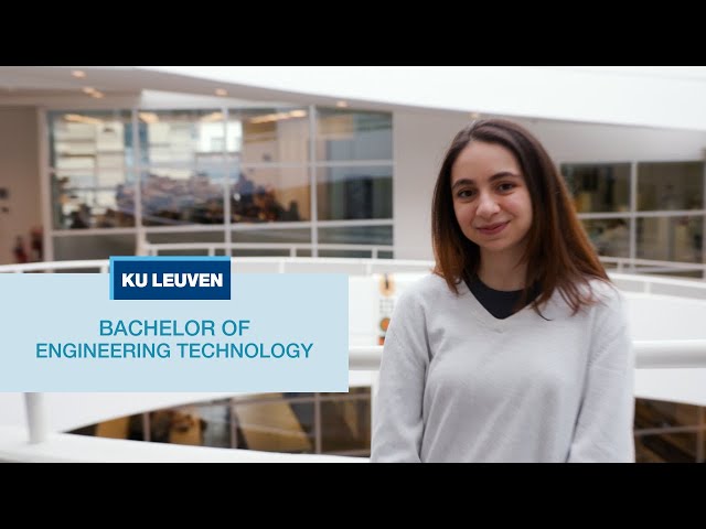 What is Engineering Technology? Discover this bachelor's programme at KU Leuven