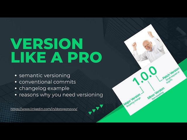Software Versioning - how, why and when?