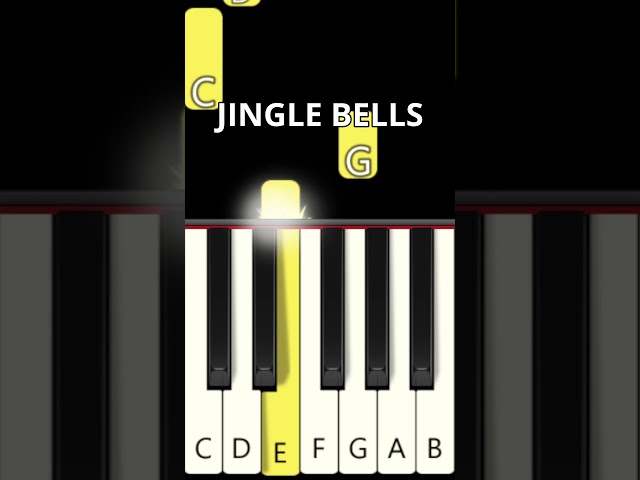 🎹 Jingle Bells – Easy Piano (Short Version)