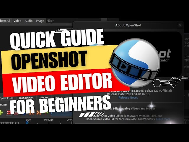 OpenShot Video Editor Tutorial – Quick Guide for Beginners! 🎬✨