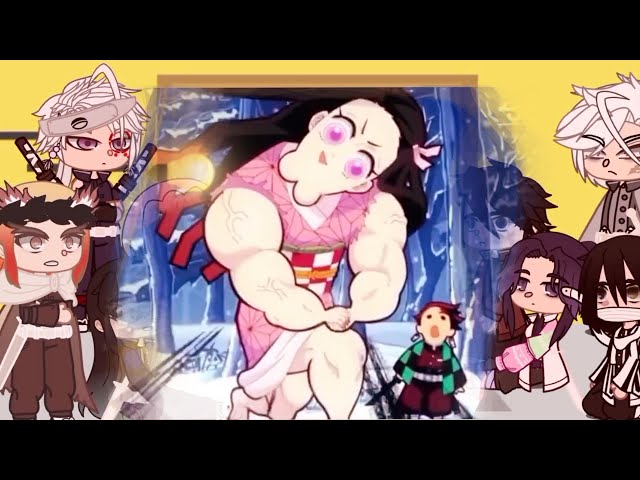 ✨ Hashiras react to Nezuko + Tanjiro ✨ Demon slayer ✨ #ReactToNezuko