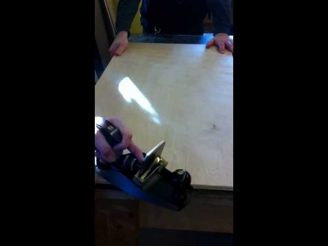 Prepping a substrate with a toothing blade
