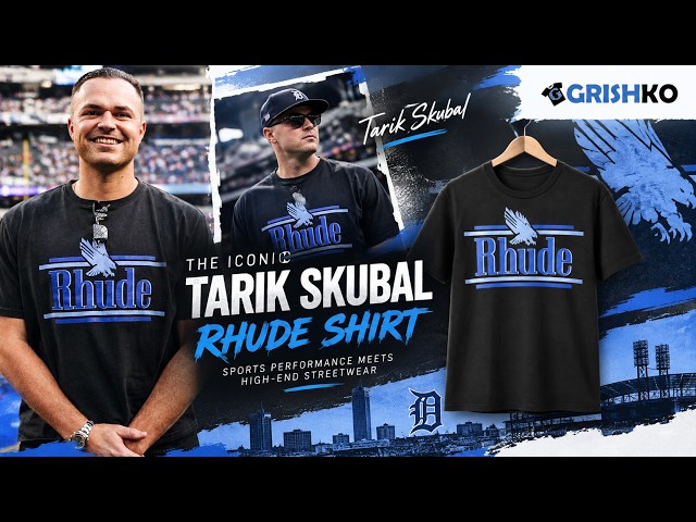 Tarik Skubal Rhude Shirt