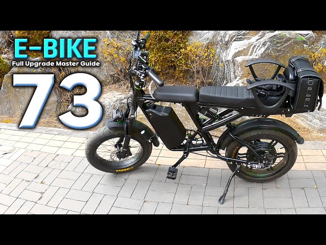 Super Ebike Upgrade Sabvoton Guide ;72v 2000W Controller, Hub Motor, Brake, Fork , Lights #super73