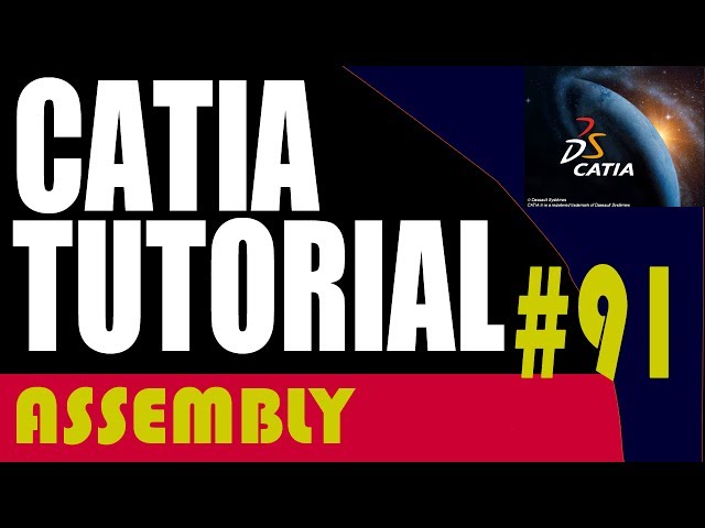 91 CATIA assembly Tutorial: Explode