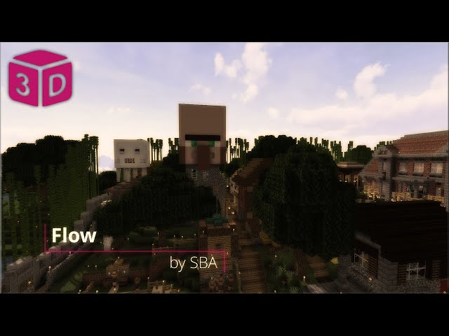[MCMV] Flow (3D Version) | Minecraft Music Video